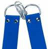 Mr Sling Supports Pieds en cuir pour sling Bleu